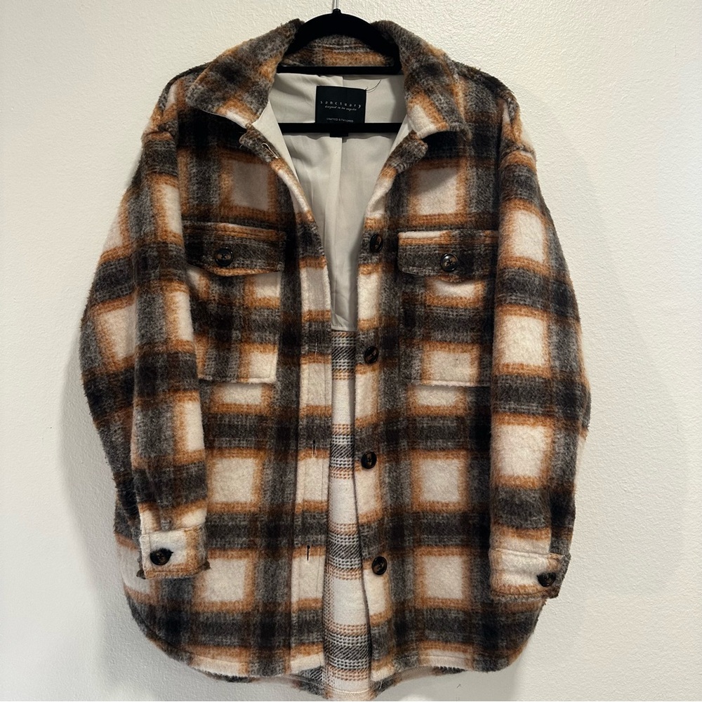 Sanctuary Plaid Jacket – Size XS